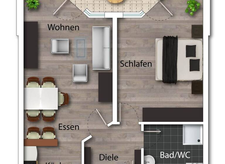 Wohnung zum Kauf 129.000 € 2 Zimmer 61,7 m² 1. Geschoss frei ab sofort Freital 01705