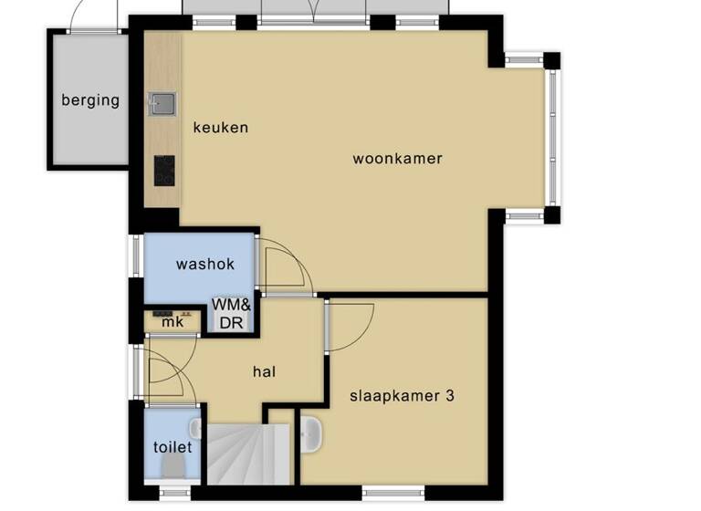 Einfamilienhaus zum Kauf 245.000 € 4 Zimmer 98 m² 570 m² Grundstück Klein Vink 4 Arcen 5944EX