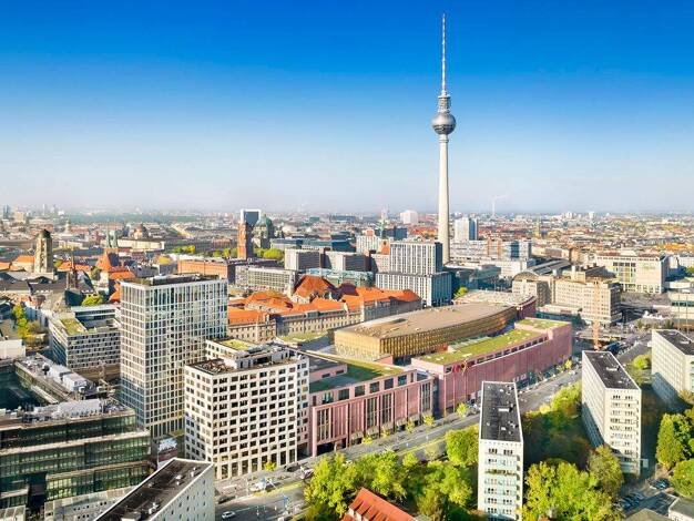 Wohnung zum Kauf provisionsfrei 2.199.500 € 3 Zimmer 150 m² 20. Geschoss Voltairestraße 11 Mitte Berlin 10179