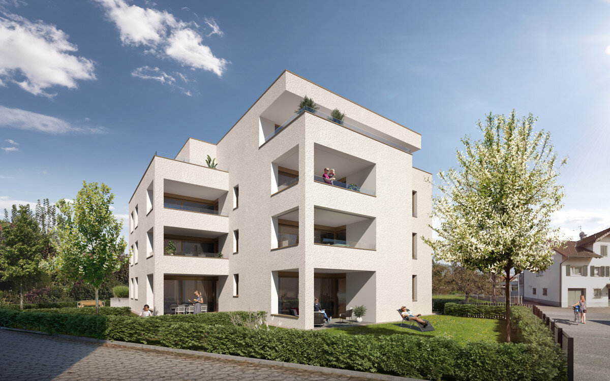 Terrassenwohnung zum Kauf provisionsfrei 525.000 € 3 Zimmer 68 m²<br/>Wohnfläche 1.<br/>Geschoss Raiffeisenstraße 3, Top 3 Lustenau 6890