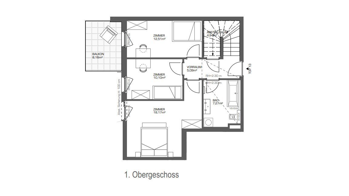 Maisonette zum Kauf 769.637 € 5 Zimmer 112 m²<br/>Wohnfläche 1.<br/>Geschoss Wien 1210