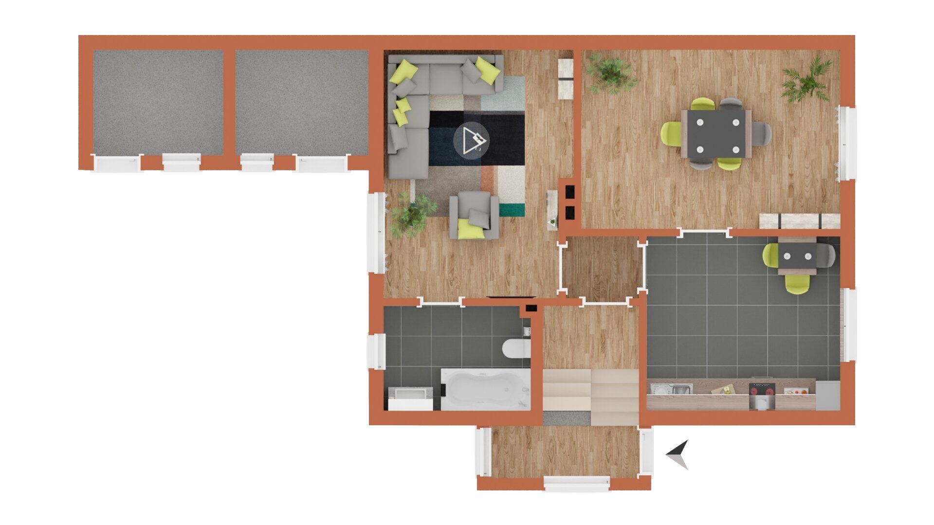 Reihenendhaus zum Kauf 437.000 € 116,5 m²<br/>Wohnfläche 363 m²<br/>Grundstück Godesberg-Nord Bonn 53175