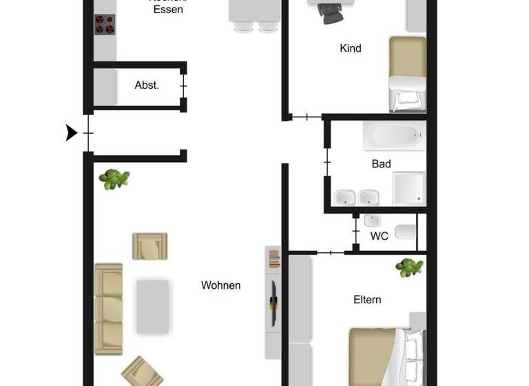 Wohnung zum Kauf 269.000 € 4 Zimmer 102 m² Obereisesheim Neckarsulm 74172