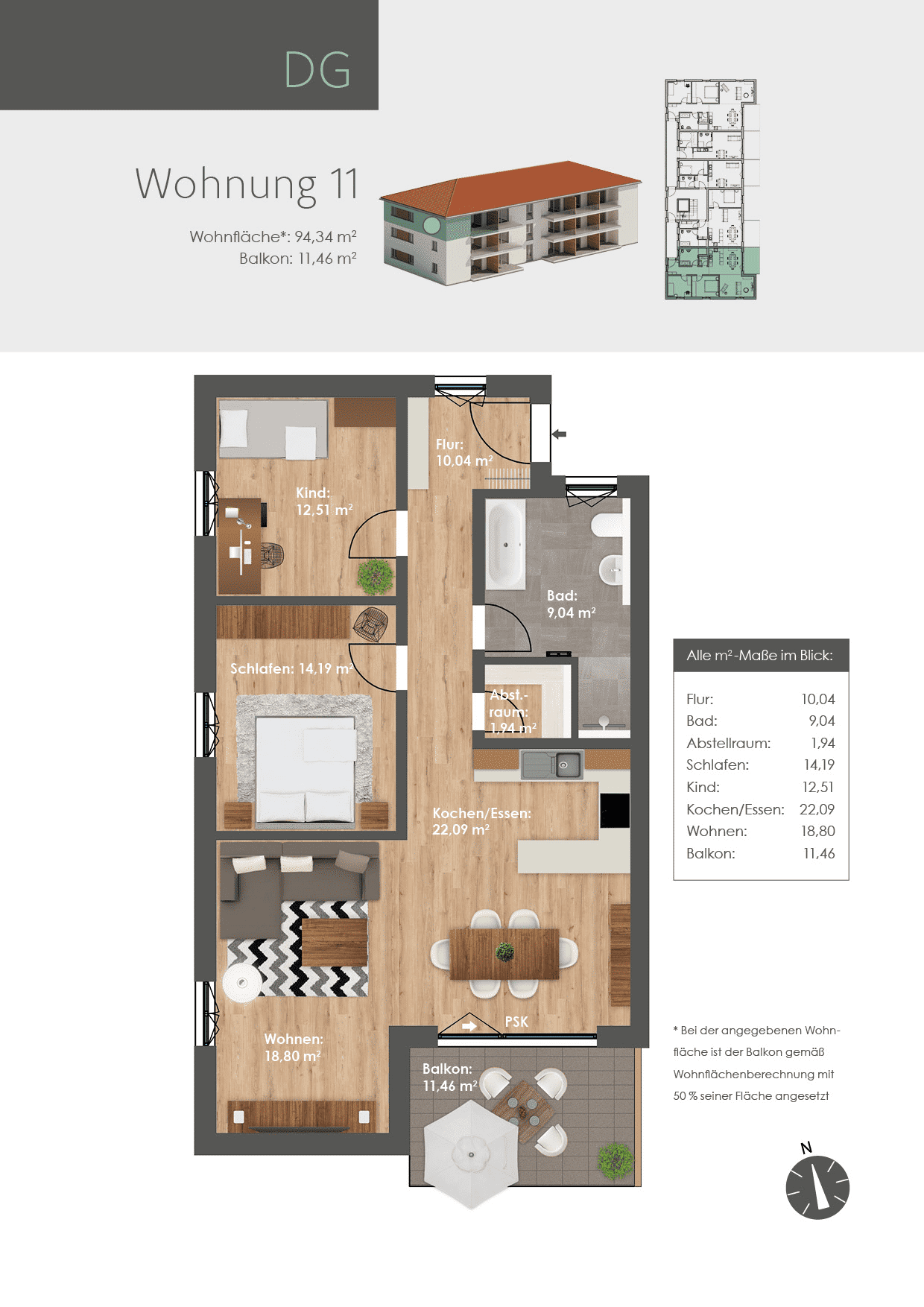 Wohnung zur Miete 950 € 3 Zimmer 94,3 m²<br/>Wohnfläche Krampelmühlweg 1 Dietfurt Dietfurt 92345