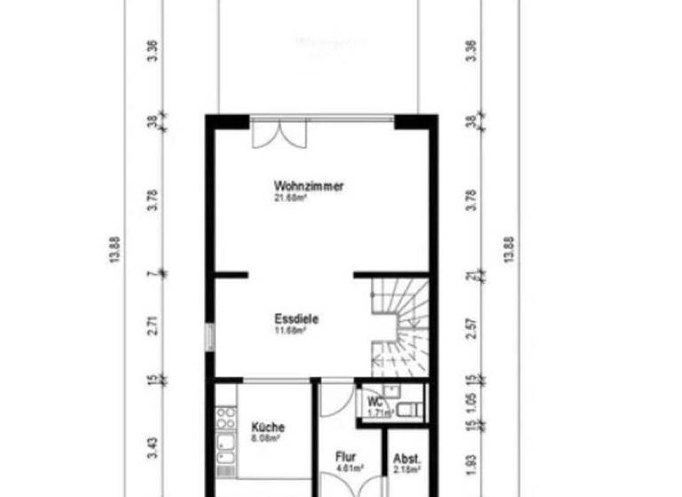 Reihenendhaus zum Kauf 469.000 € 5 Zimmer 124 m² frei ab sofort In den Weiden 26 Lehesterdeich Bremen 28357