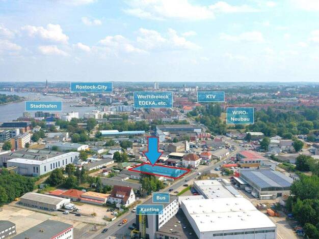 Werkstatt zur Miete 2.850 € 300 m² Lagerfläche Carl-Hopp-Straße 9 Kröpeliner Tor-Vorstadt Rostock 18069