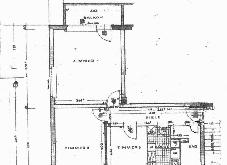 Wohnung zum Kauf 349.000 € 3 Zimmer 73,6 m² 1. Geschoss frei ab sofort Siemensstr. 63 Lankwitz Berlin 12247