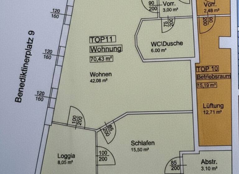 Wohnung zur Miete 553 € 2 Zimmer 70,4 m² Lidmanskygasse Innere Stadt Klagenfurt am Wörthersee 9020