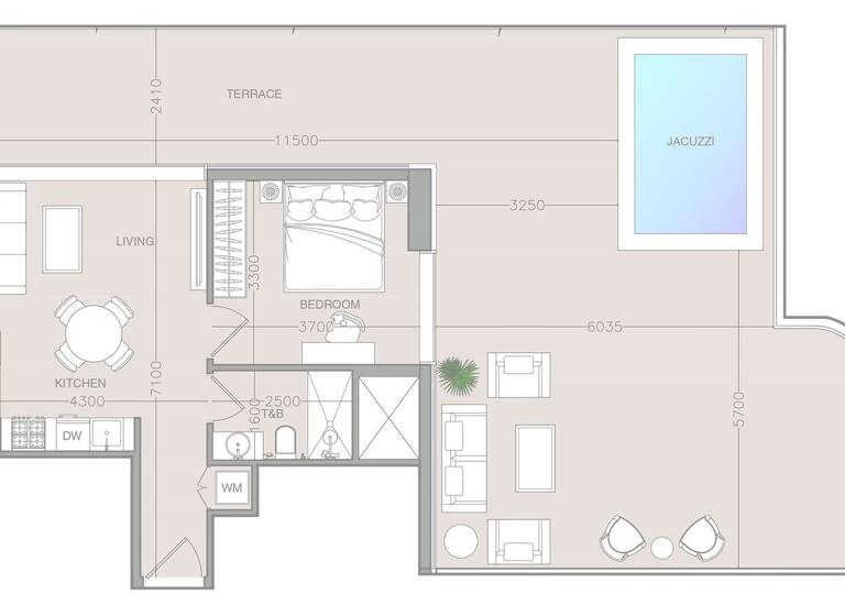 Wohnung zum Kauf provisionsfrei 479.307 € 2 Zimmer 133,4 m² Dubai 00000