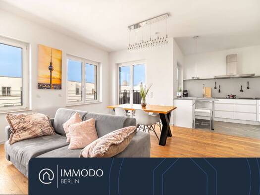 Penthouse zum Kauf 880.000 € 3 Zimmer 96 m² 6. Geschoss Friedrichshain Friedrichshain-Kreuzberg 10249