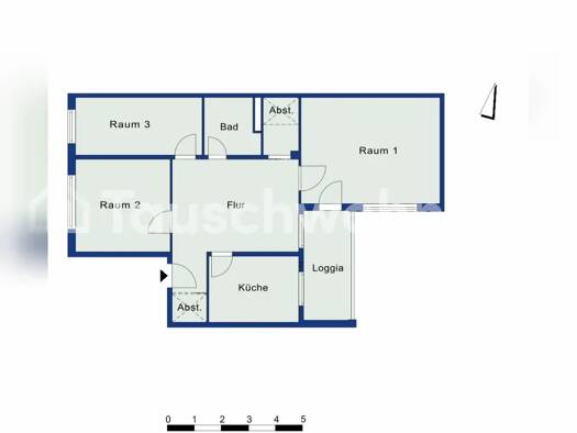 Wohnung zur Miete Tauschwohnung 558 € 2,5 Zimmer 80 m² 4. Geschoss Mariendorf Berlin 12105