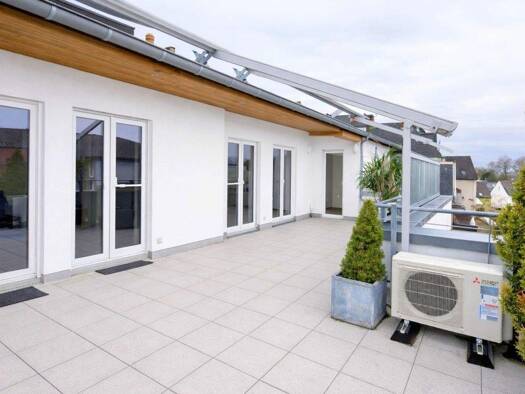 Penthouse zur Miete 2.300 € 3 Zimmer 119 m² frei ab 01.04.2026 Mainz-Kostheim 55246
