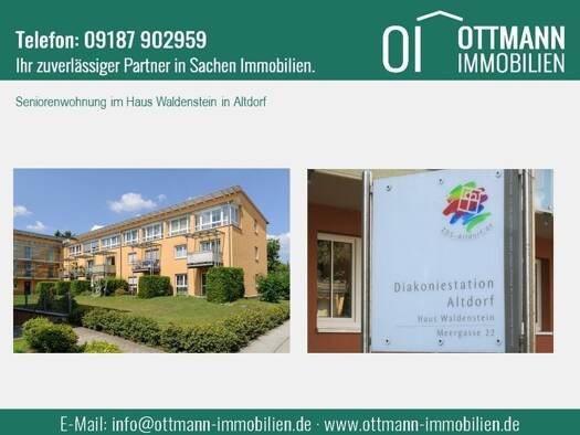 Wohnung zur Miete 695 € 2 Zimmer 55 m² 2. Geschoss frei ab sofort Altdorf Altdorf bei Nürnberg 90518