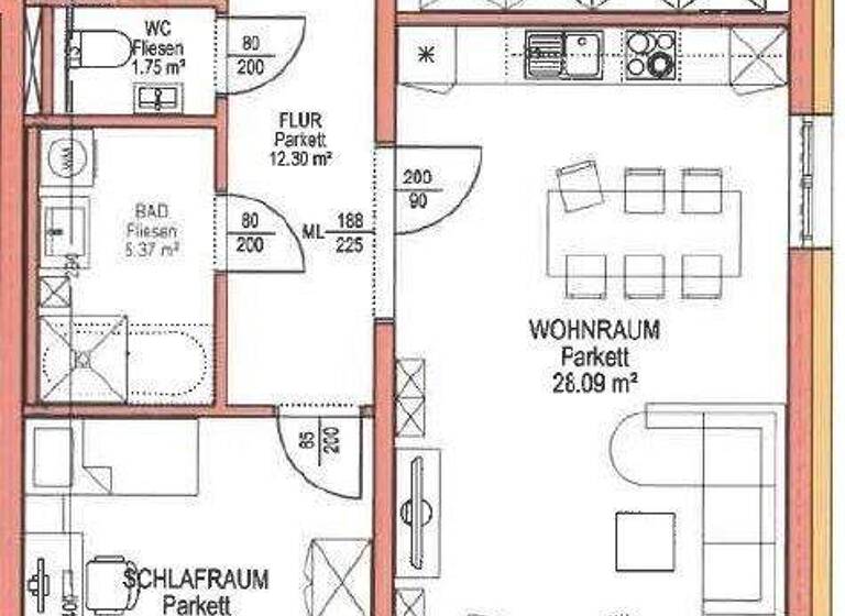 Wohnung zum Kauf - Erstbezug 325.000 € 3 Zimmer 77,8 m² Mattighofen 5230