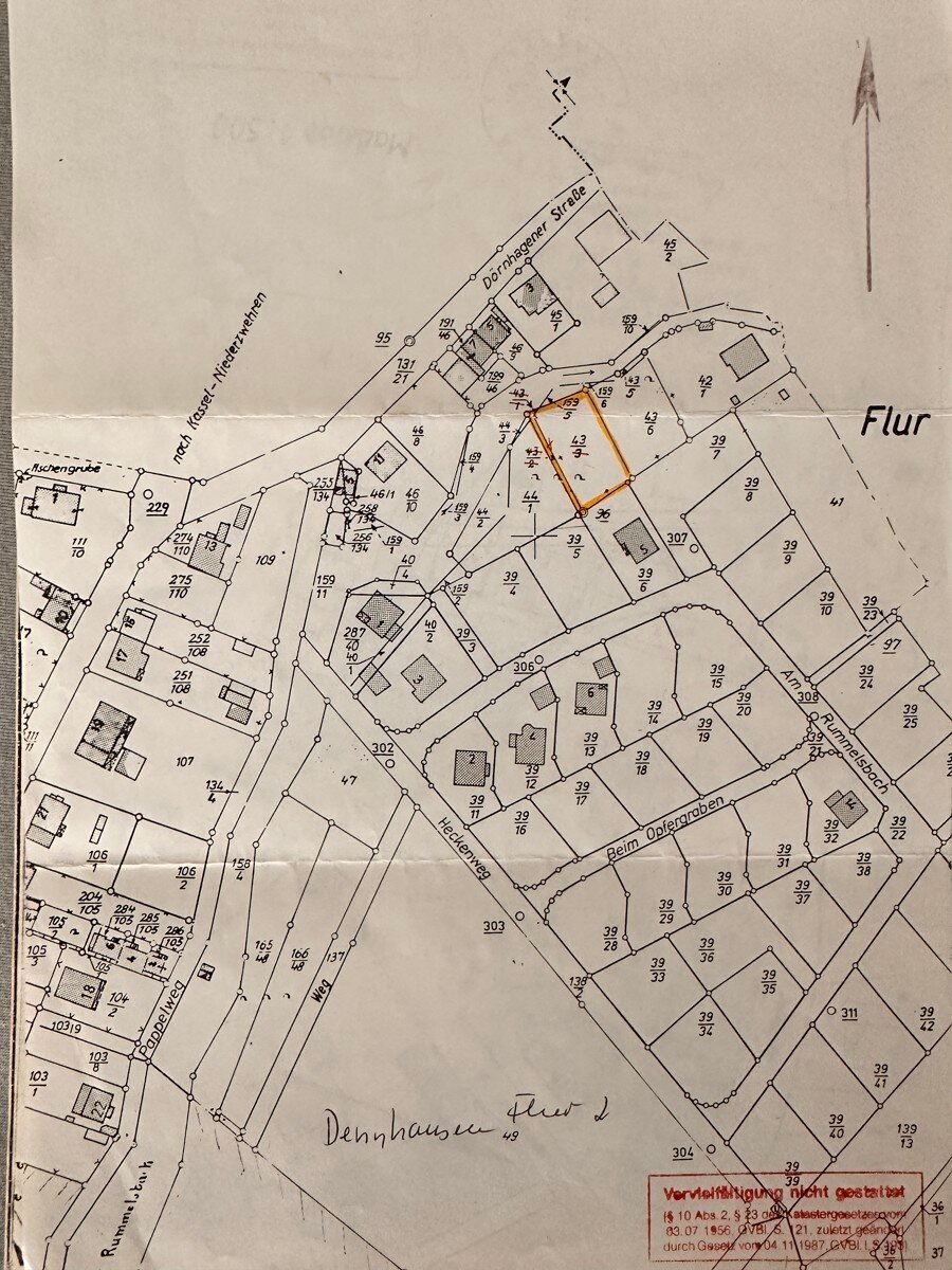 Einfamilienhaus zum Kauf 95.000 € 5 Zimmer 80 m²<br/>Wohnfläche 877 m²<br/>Grundstück Denn-/Dittershausen Fuldabrück / Dennhausen 34277