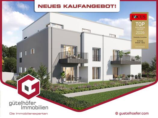Wohnung zum Kauf 339.500 € 2 Zimmer 63,9 m² EG Brenig Bornheim 53332