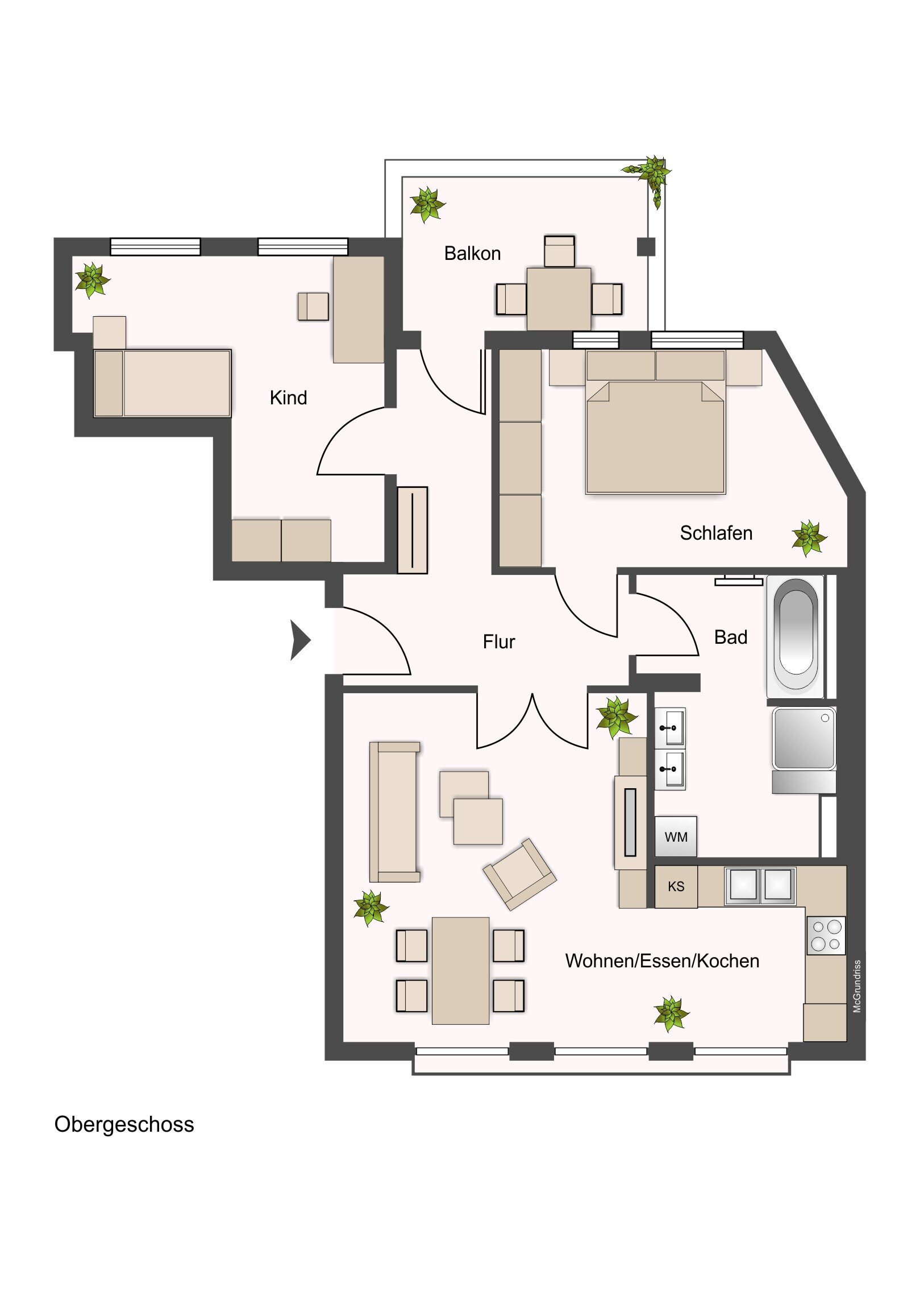 Wohnung zum Kauf 199.900 € 3 Zimmer 72,7 m²<br/>Wohnfläche 3.<br/>Geschoss Wahren Leipzig 04159