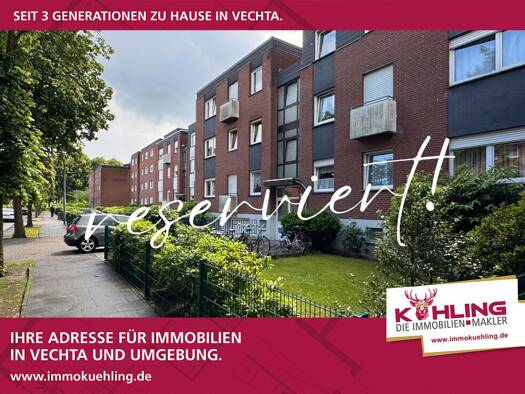 Wohnung zum Kauf 176.000 € 3 Zimmer 81,3 m² EG Vechta Vechta 49377