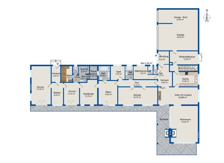Mehrfamilienhaus zum Kauf 980.000 € 9 Zimmer 259 m² 1.808 m² Grundstück Seewalchen am Attersee 4863