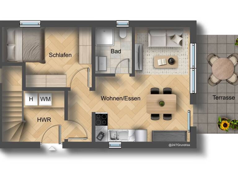 Einfamilienhaus zum Kauf 259.000 € 4 Zimmer 85 m² 306 m² Grundstück Bernsteinsee Sassenburg 38524