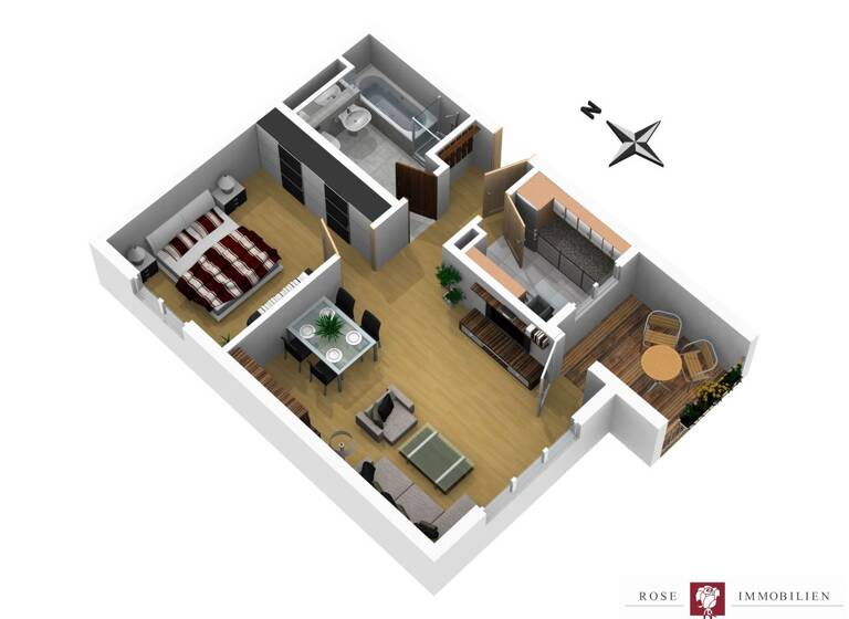 Wohnung zum Kauf 178.000 € 2 Zimmer 52,5 m² frei ab sofort Waiblingen 71334