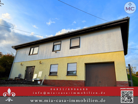 Bungalow zum Kauf 139.500 € 7 Zimmer 161 m² 2.500 m² Grundstück frei ab sofort Michelbach Schmelz 66839