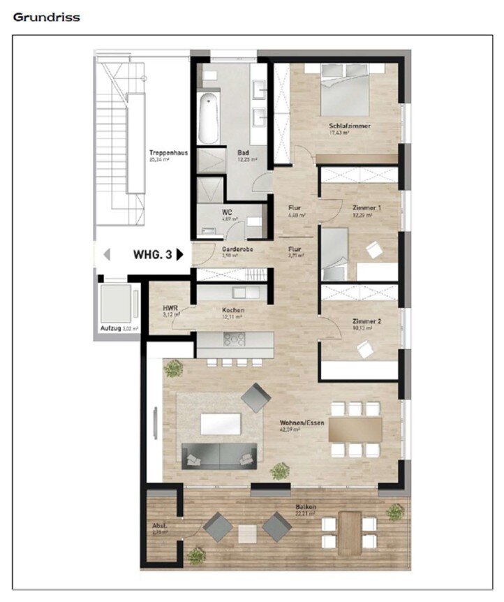 Wohnung zum Kauf provisionsfrei als Kapitalanlage geeignet 495.000 € 4 Zimmer 137 m²<br/>Wohnfläche Ramsberg / Hasley / Baukloh Lüdenscheid 58509