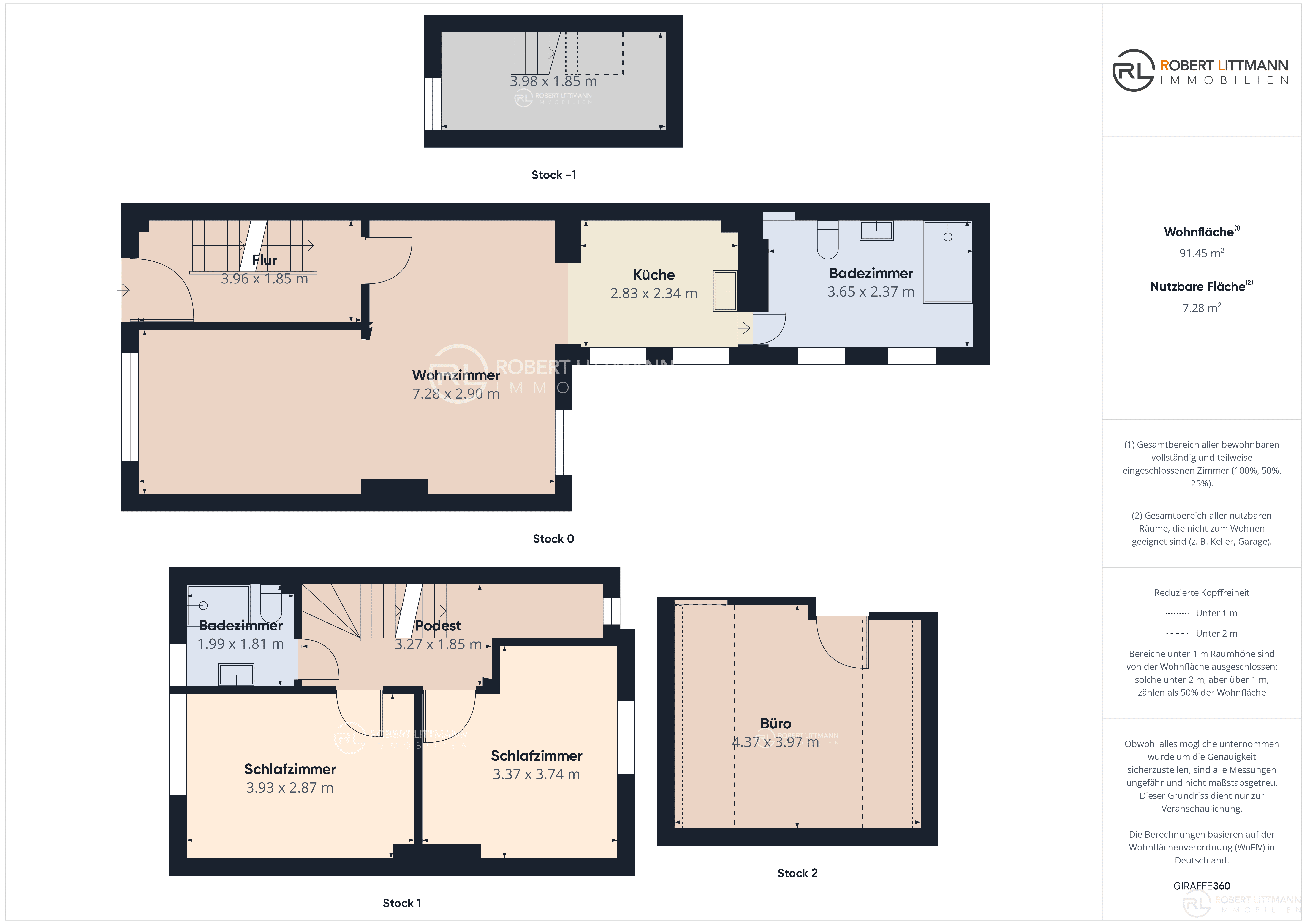 Reihenmittelhaus zum Kauf 287.000 € 4 Zimmer 91 m²<br/>Wohnfläche 84 m²<br/>Grundstück Lindenhof Bremen 28237