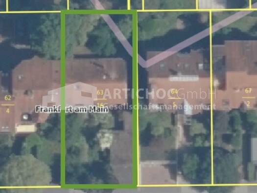 Grundstück zum Kauf 604 m² Grundstück Hausen Mitte-West 60488