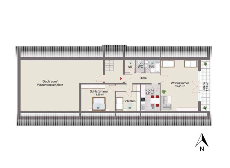 Sonstiges zum Kauf als Kapitalanlage geeignet 289.000 € 3 Zimmer 77 m² Lechhausen Augsburg 86165