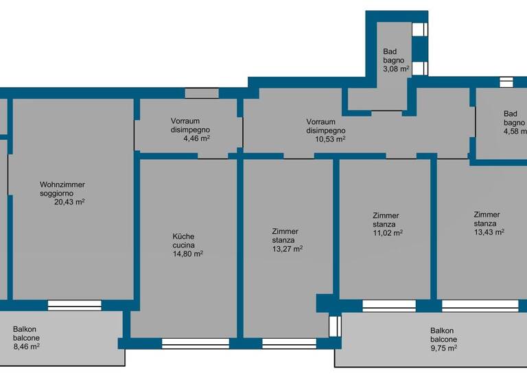 Wohnung zum Kauf 600.000 € 4 Zimmer 139 m² frei ab sofort Bozen 39100
