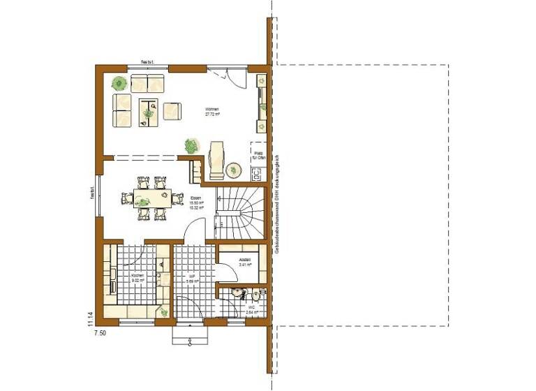 Doppelhaushälfte zum Kauf 602.900 € 4 Zimmer 127 m² 320 m² Grundstück Fischach 86850