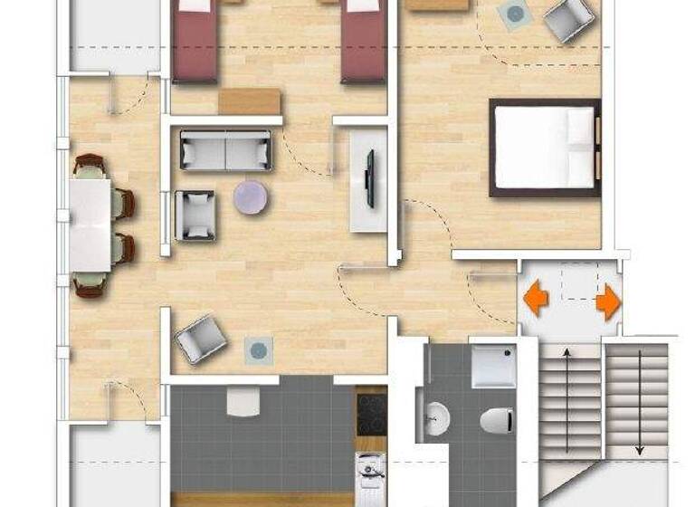 Wohnung zum Kauf 375.000 € 3 Zimmer 74 m² Bergstr. 43 Seebad Bansin 17429