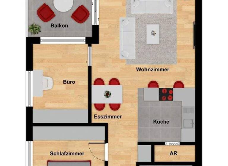Wohnung zum Kauf 276.000 € 3 Zimmer 69,1 m² Bad Lippspringe 33175