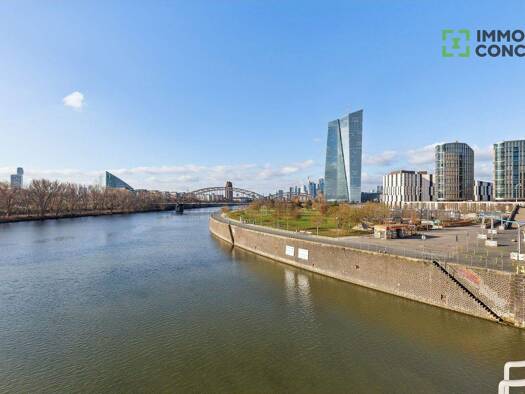 Wohnung zum Kauf - Erstbezug provisionsfrei 1.765.000 € 4 Zimmer 124,1 m² 13. Geschoss Ostend Frankfurt am Main 60314