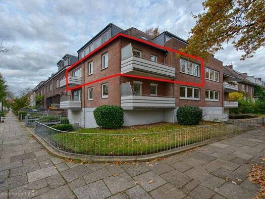 Wohnung zum Kauf 551.250 € 3,5 Zimmer 122,5 m² 3. Geschoss Schwachhausen Bremen 28209