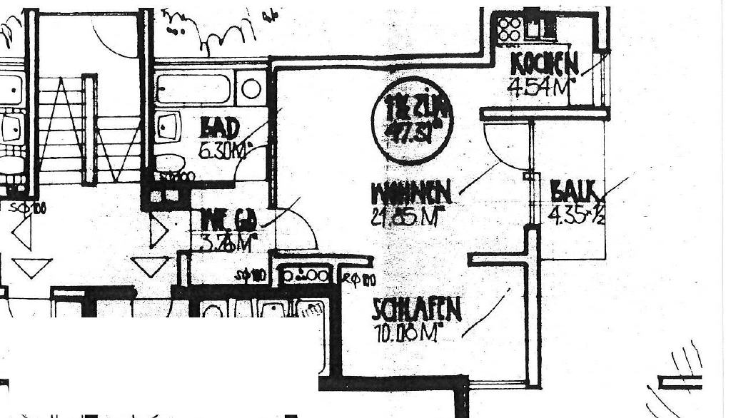 Wohnung zur Miete 410 € 1,5 Zimmer 47 m²<br/>Wohnfläche 01.03.2025<br/>Verfügbarkeit Innenstadt Coburg 96450