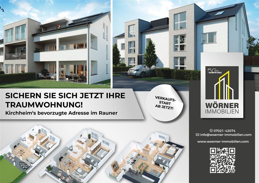 Wohnung zum Kauf 677.500 € 4,5 Zimmer 112 m²<br/>Wohnfläche Römersteinstr. 14 Ost Kirchheim unter Teck 73230