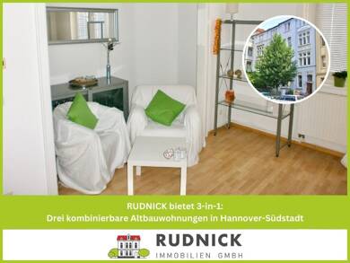 Wohnung zum Kauf 550.000 € 5 Zimmer 153 m² 2. Geschoss Südstadt Hannover 30171