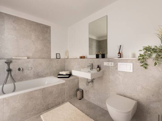 Wohnung zum Kauf - Neubau provisionsfrei 529.000 € 3 Zimmer 84,6 m² 2. Geschoss Erich-Ollenhauer-Straße 39 Boxdorf Nürnberg 90427