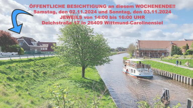 Mehrfamilienhaus zum Kauf provisionsfrei 429.000 € 5 Zimmer 150 m² 145 m² Grundstück Deichstraße 17 Carolinensiel Wittmund-Carolinensiel 26409