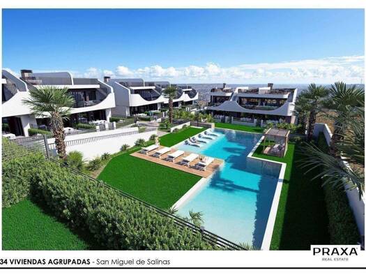 Terrassenwohnung zum Kauf provisionsfrei 250.000 € 3 Zimmer 70 m² Calle La Capitana San Miguel de Salinas 03193