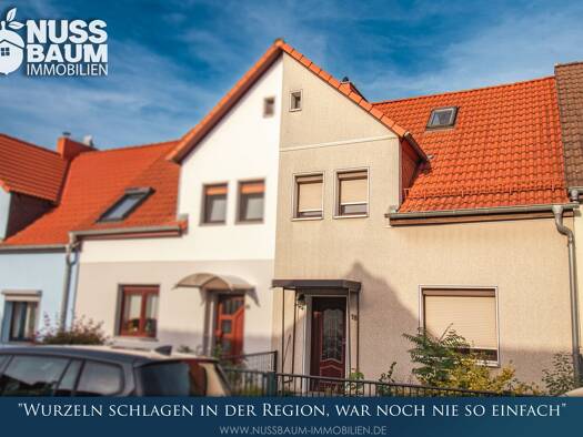Reihenmittelhaus zum Kauf 87.000 € 4 Zimmer 89 m² 1.025 m² Grundstück Südstraße 18 Pößneck,Stadt Pößneck 07381