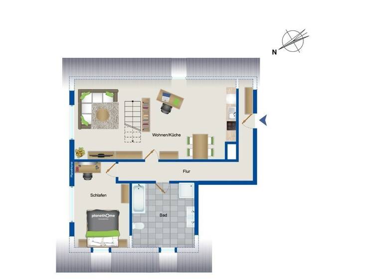 Maisonette zum Kauf 399.500 € 3 Zimmer 142,1 m²<br/>Wohnfläche 3.<br/>Geschoss Vilshofen Vilshofen an der Donau 94474