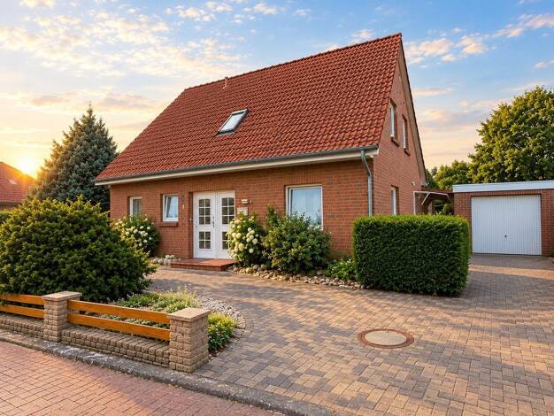 Einfamilienhaus zum Kauf provisionsfrei 300.000 € 4,5 Zimmer 125 m² 575 m² Grundstück Uttel Wittmund 26409