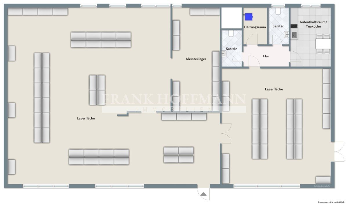 Lagerhalle zur Miete 8,19 € 317 m²<br/>Lagerfläche Tornesch 25436