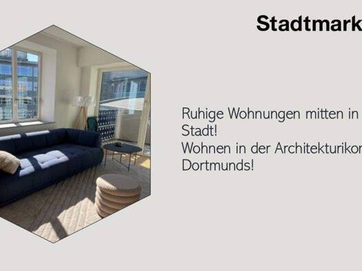 Wohnung zur Miete 1.150 € 3 Zimmer 66 m² 1. Geschoss Hövelstraße 8 Mitte Innenstadt-West 44137
