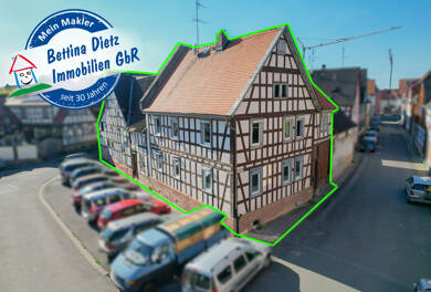 Bauernhaus zum Kauf 329.000 € 181 m² 434 m² Grundstück Schaafheim Schaafheim 64850
