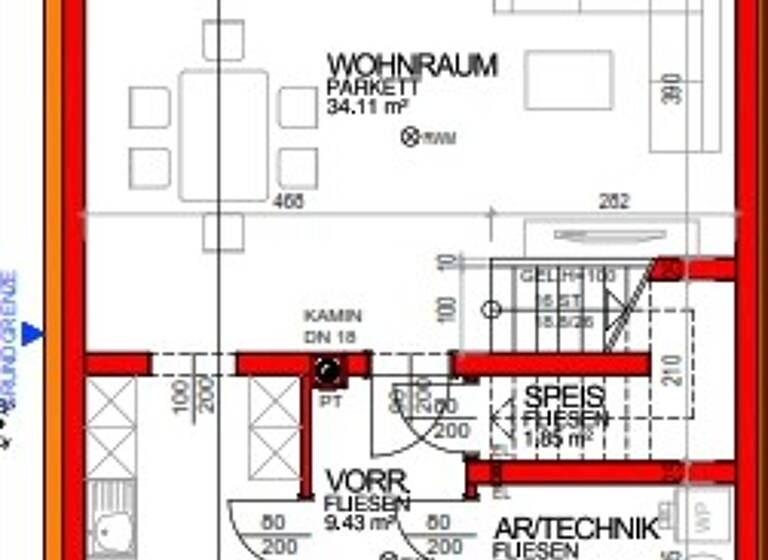 Reihenmittelhaus zum Kauf 456.798 € 4 Zimmer 130 m² 189,5 m² Grundstück Ternitz 2630