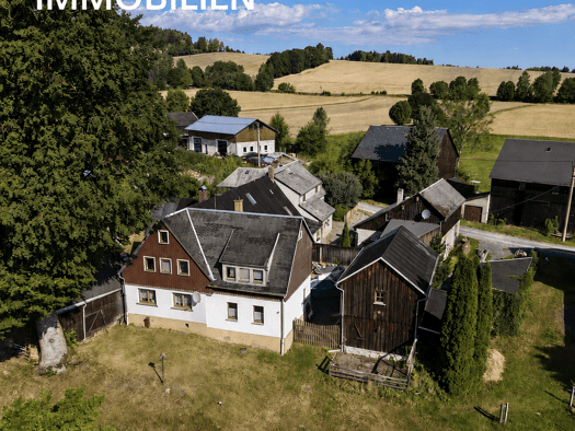 Einfamilienhaus zum Kauf 79.000 € 7 Zimmer 140 m² 1.500 m² Grundstück Raun Bad Brambach 08648